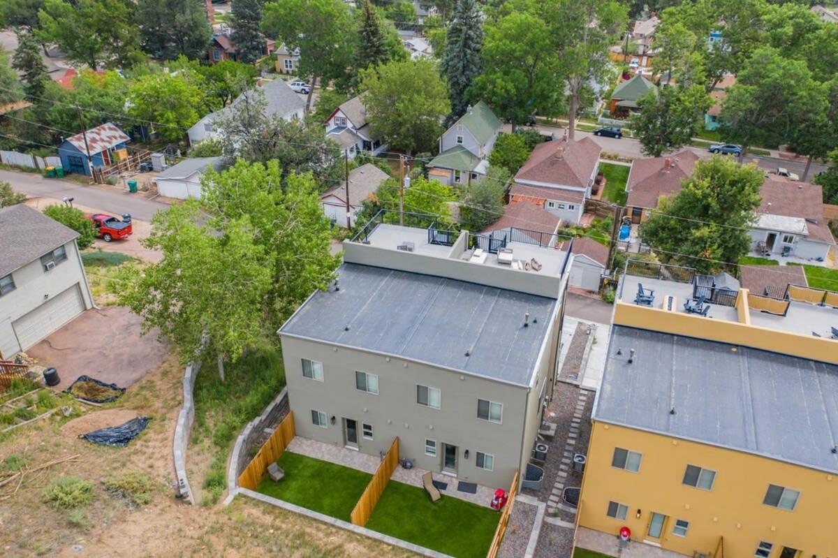 4Bd Home W Rooftop Patio Fire Pit & Mountain Views Colorado Springs Dış mekan fotoğraf