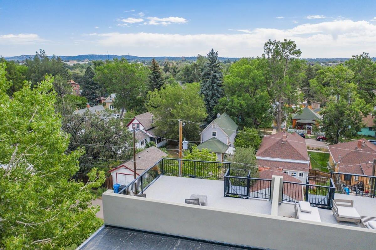 4Bd Home W Rooftop Patio Fire Pit & Mountain Views Colorado Springs Dış mekan fotoğraf