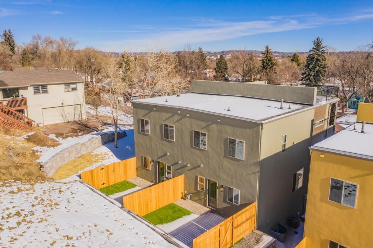 4Bd Home W Rooftop Patio Fire Pit & Mountain Views Colorado Springs Dış mekan fotoğraf