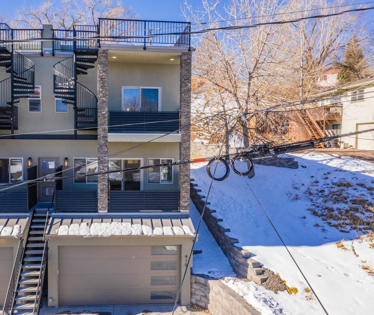 4Bd Home W Rooftop Patio Fire Pit & Mountain Views Colorado Springs Dış mekan fotoğraf